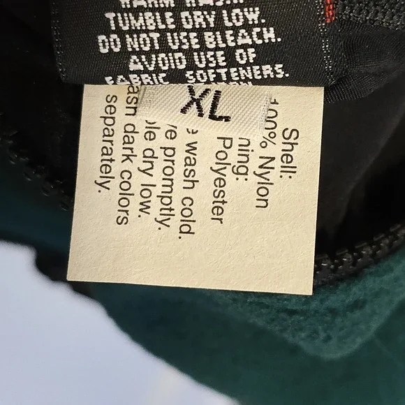 EQ Reversible Polartec Horse Fleece Vest XL Black‎ Green Equestrian Riding 24x27 - Picture 9 of 11